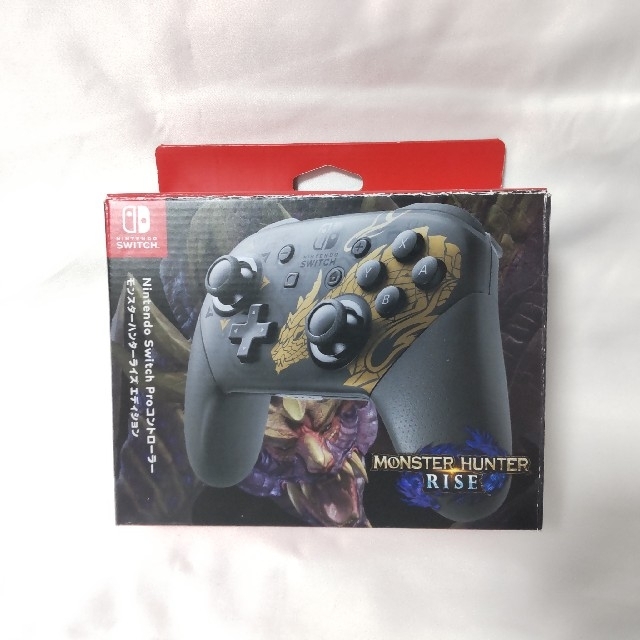 モンスターハンターライズ SwitchProコントローラー新品未開封 モンスターハンターライズ SwitchProコントローラー新品未開封