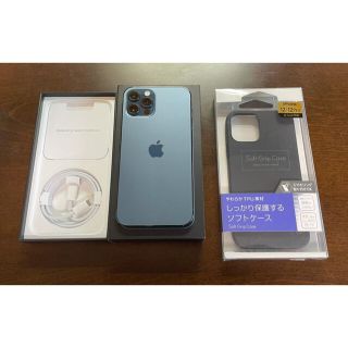 iPhone - 「超美品」SIMフリー版iPhone12Pro128GB パシフィックブルー