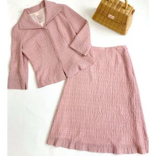 シビラ(Sybilla)のシビラ 夏物 セットアップ 総刺繍 Ｍサイズ 七分袖(スーツ)