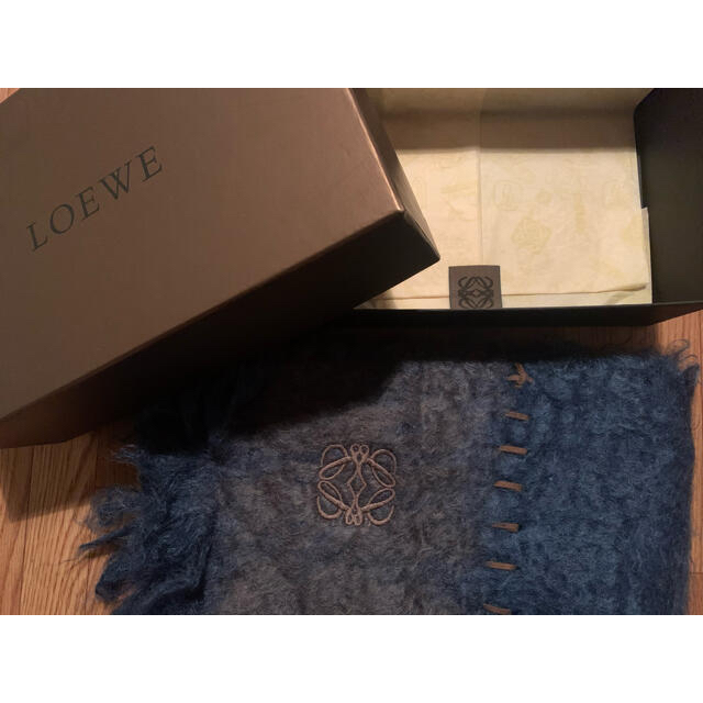 ロエベ LOEWE モヘアマフラー