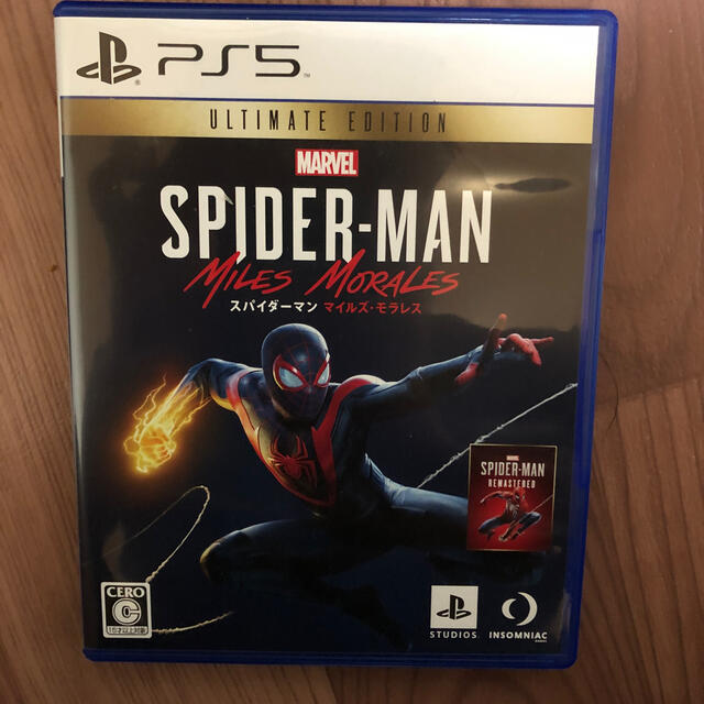 MARVEL(マーベル)のスパイダーマン：マイルズ・モラレス　PS5 エンタメ/ホビーのゲームソフト/ゲーム機本体(家庭用ゲームソフト)の商品写真