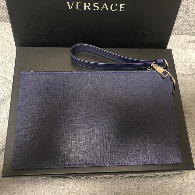 VERSACE(ヴェルサーチ)の【新品】Versace クラッチバッグ セカンドバッグ  ヴェルサーチ メンズのバッグ(セカンドバッグ/クラッチバッグ)の商品写真