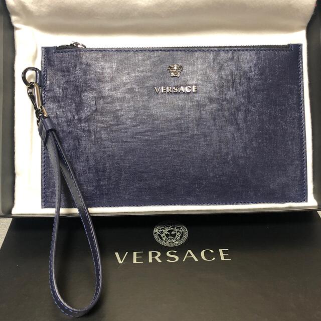 VERSACE(ヴェルサーチ)の【新品】Versace クラッチバッグ セカンドバッグ  ヴェルサーチ メンズのバッグ(セカンドバッグ/クラッチバッグ)の商品写真