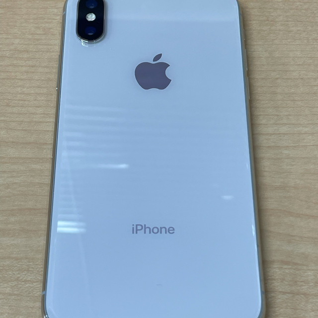 iPhone(アイフォーン)の中古　iPhone X  256GB ホワイト　SIMフリー スマホ/家電/カメラのスマートフォン/携帯電話(スマートフォン本体)の商品写真