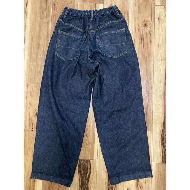 neon sign wide denim slacks ワイドデニムスラックス メンズのパンツ(デニム/ジーンズ)の商品写真