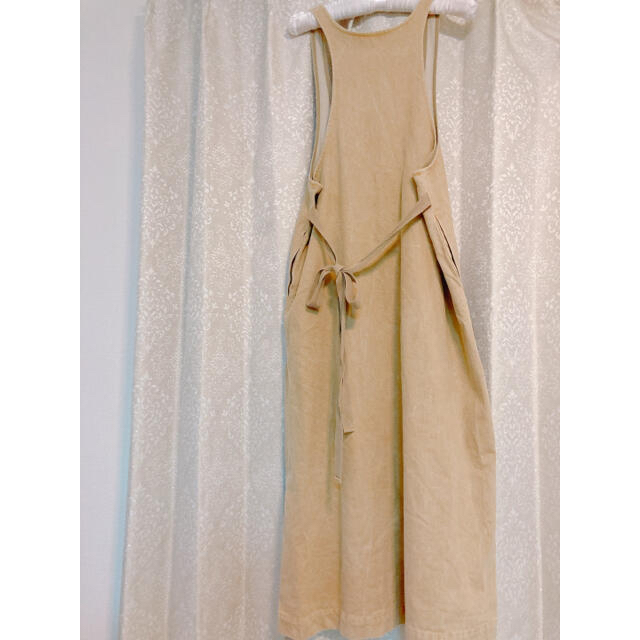 PINK HOUSE(ピンクハウス)の🧸 wonderful world jumper skirt beige  レディースのワンピース(ロングワンピース/マキシワンピース)の商品写真