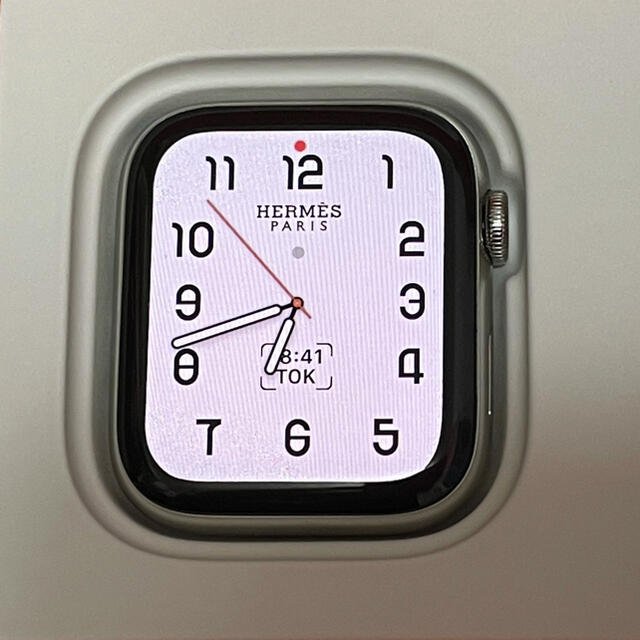 Apple Watch Hermes 6 44mm シルバーステンレス