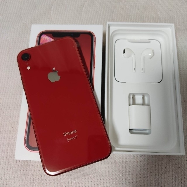 スマホ/家電/カメラ【新品・未使用】iPhone xr レッド 64GB