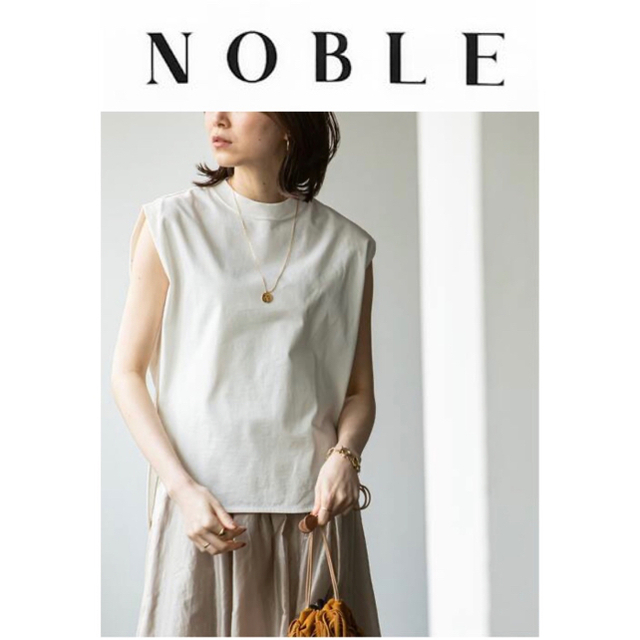 Noble 【OUD】コットンノースリーブTシャツ