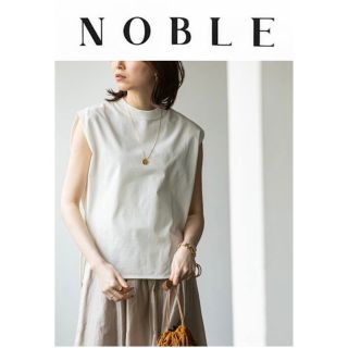 ノーブル(Noble)のNoble 【OUD】コットンノースリーブTシャツ(Tシャツ(半袖/袖なし))