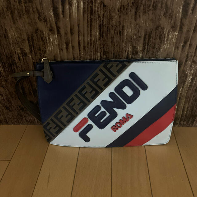 FENDI×MANIA FILAコラボ クラッチバッグ-