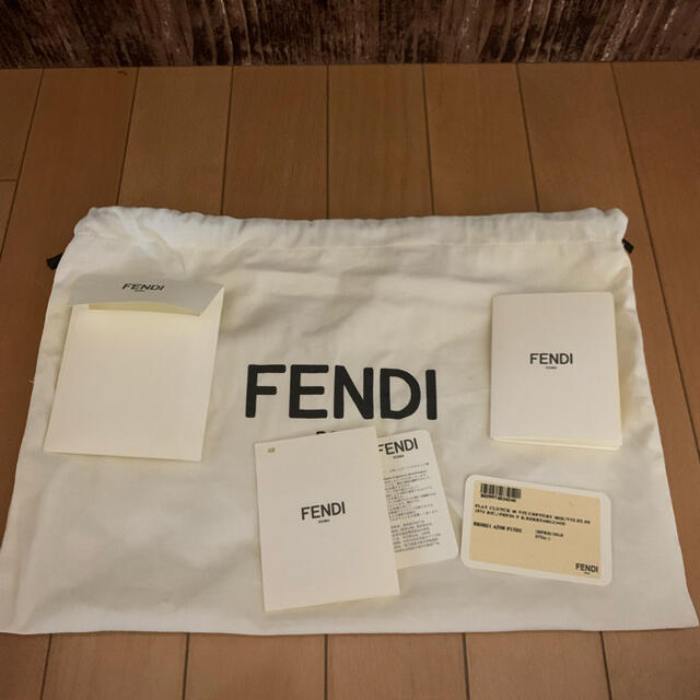 FENDI×MANIA FILAコラボ クラッチバッグ