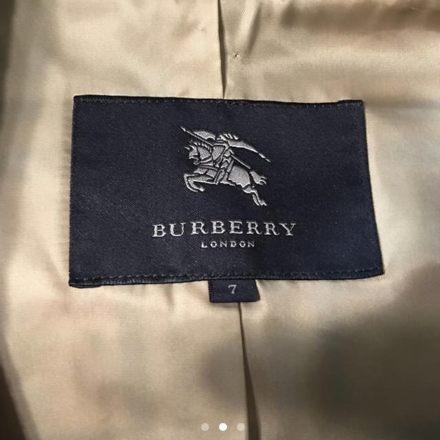 BURBERRY(バーバリー)のバーバリーロンドン ウールカシミアコート 7号 三陽商会 レディースのジャケット/アウター(ピーコート)の商品写真