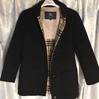 バーバリー(BURBERRY)のバーバリーロンドン ウールカシミアコート 7号 三陽商会(ピーコート)