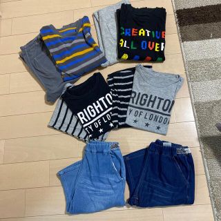 ユニクロ(UNIQLO)の【モンキッキ様専用】 140 パジャマ ハーフパンツ セット(パンツ/スパッツ)