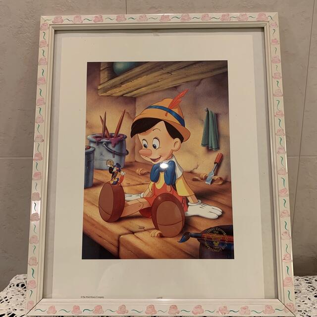 ディズニー　ピノキオ　リトグラフ　The Disney Store 1993キャラクターグッズ