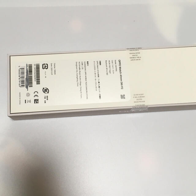 OPPO(オッポ)のOPPO OPPO Watch 41mm(シルバー/8GB) メンズの時計(腕時計(デジタル))の商品写真