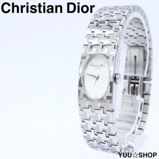 クリスチャンディオール(Christian Dior)の人気【電池新品】Dior ミスディオール スクエア D70-100 腕時計 箱付(腕時計)