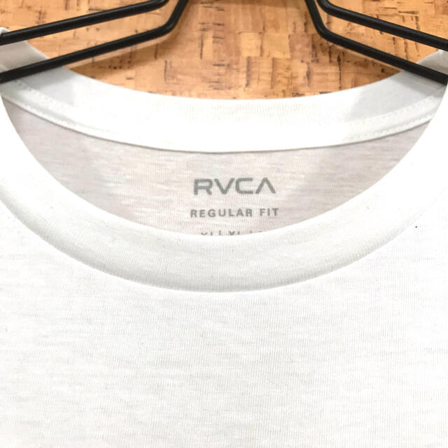 RVCA(ルーカ)のビッグサイズ ☆ RVCA ブロックチェーン Tシャツ 白 3XL 4L メンズのトップス(Tシャツ/カットソー(半袖/袖なし))の商品写真