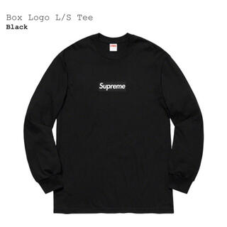 シュプリーム(Supreme)のSupreme Box Logo L/S Tee Black S(Tシャツ/カットソー(半袖/袖なし))
