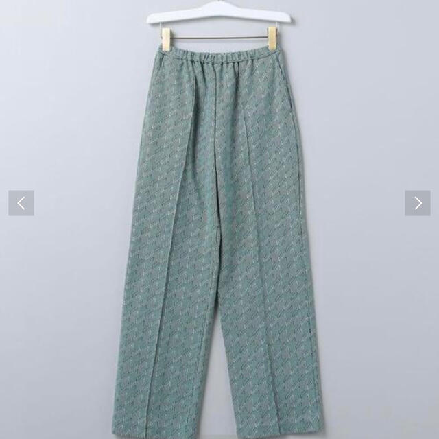 安い通販できます 6(ROKU)CHIDORI JACQUARD PANTS/パンツ 新品未使用