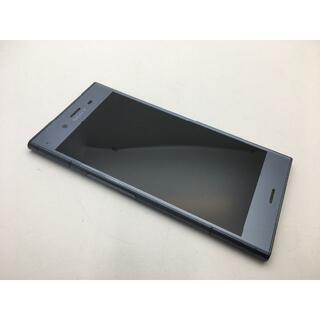 ソニー(SONY)のSIMフリー au XPERIA XZ1 SOV36 ブルー◆美品◆175(スマートフォン本体)