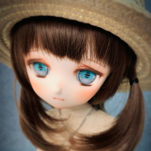 VOLKS(ボークス)のDDH-01 ドルフィードリーム　カスタムヘッド　レジンアイ　【難あり】 ハンドメイドのぬいぐるみ/人形(人形)の商品写真