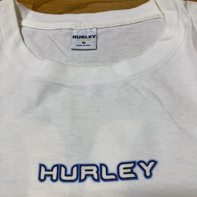 Hurley(ハーレー)のハーレーHURLEY 半袖2面Tシャツ　白　Mサイズ メンズのトップス(Tシャツ/カットソー(半袖/袖なし))の商品写真
