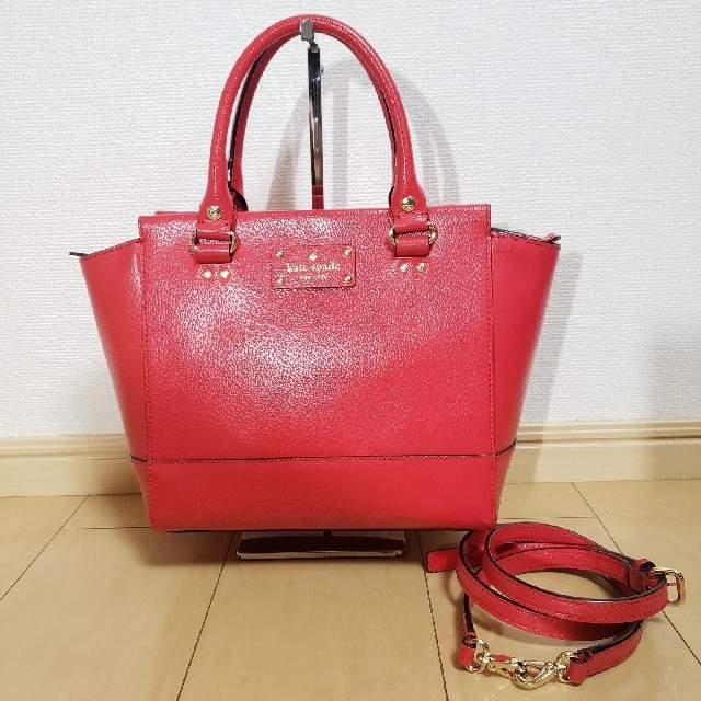 美品 kate spade レザー2wayバンドバッグ ショルダーバッグnonsshop一覧