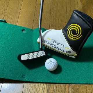 キャロウェイゴルフ(Callaway Golf)のオデッセイ　2020年　ストロークラボブラックシリーズ　ダブルワイドパター(クラブ)