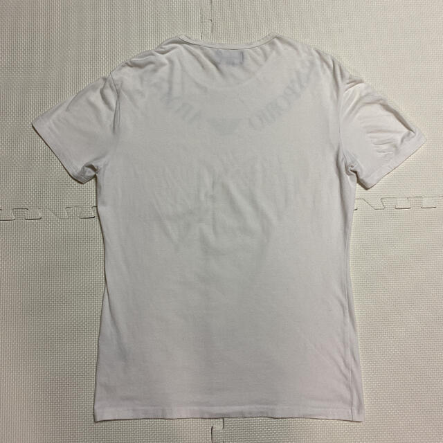 Emporio Armani(エンポリオアルマーニ)の【エンポリオアルマーニ 】ラインストーンロゴ　半袖Tシャツ　XL メンズのトップス(Tシャツ/カットソー(半袖/袖なし))の商品写真