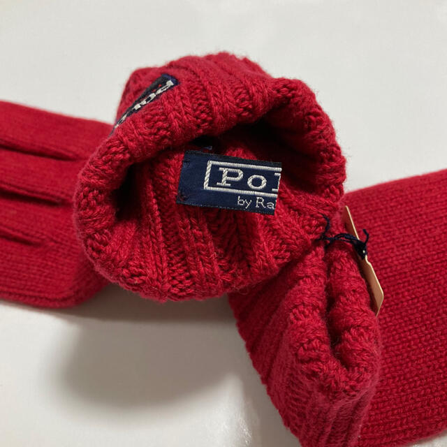 POLO RALPH LAUREN(ポロラルフローレン)のPOLO SPORT　手袋　新品　ポロスポーツ　ヴィンテージ　デッド　ラルフ メンズのファッション小物(手袋)の商品写真