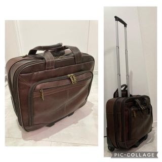 サムソナイト(Samsonite)のビジネス　キャリーバッグ(レザー) サムソナイト　Samsonite(ビジネスバッグ)