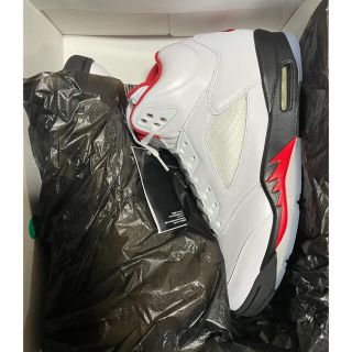 ナイキ(NIKE)のJORDAN5 FIRE RED 28.5(スニーカー)