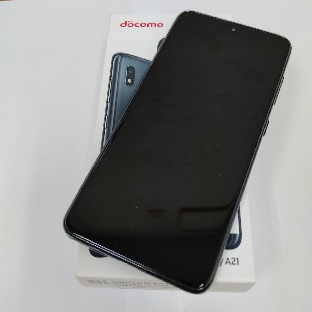 docomo ドコモ　ギャラクシー　Galaxy A21 SC-42A ブラック