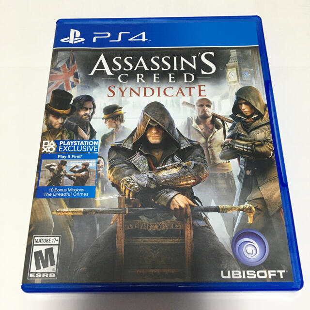 PlayStation4(プレイステーション4)のAssassin's Creed Syndicate エンタメ/ホビーのゲームソフト/ゲーム機本体(家庭用ゲームソフト)の商品写真