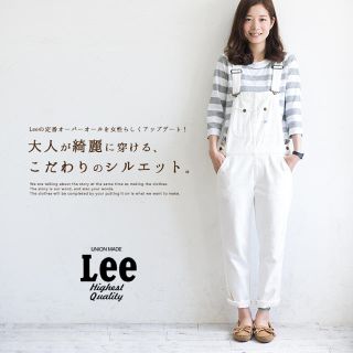 Lee - 専用♪Lee サロペット ホワイトデニム テーパードの通販 by り