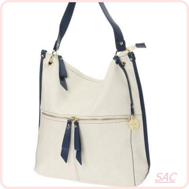 SAC(サック)のバッグ ホワイト SAC サック ハンドバッグ レディースのバッグ(ハンドバッグ)の商品写真