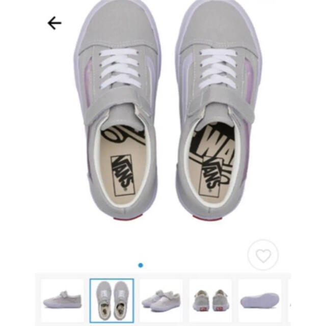 VANS(ヴァンズ)のvans スニーカー キッズ/ベビー/マタニティのキッズ靴/シューズ(15cm~)(スニーカー)の商品写真