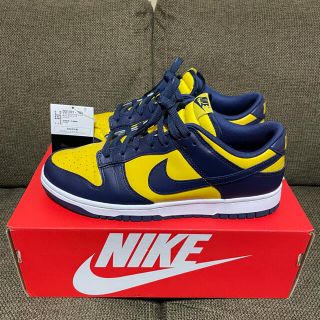 ナイキ(NIKE)のNIKE DUNK LOW RETRO MICHIGAN 28cm ダンク(スニーカー)