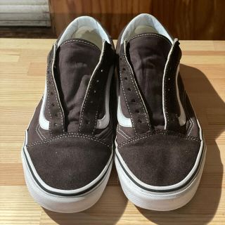 ヴァンズ(VANS)の【VANS OLDSCHOOL】27.5/ブラウンスエード(スニーカー)