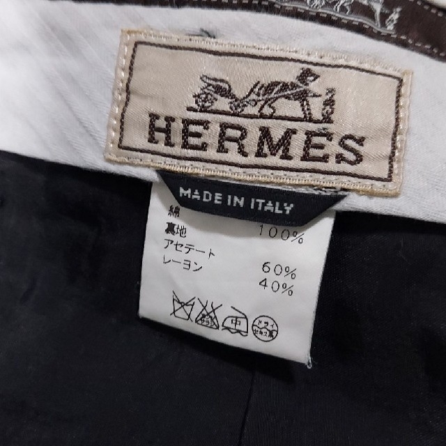 Hermes(エルメス)のエルメス　コットン　スラックス　パンツ メンズのパンツ(スラックス)の商品写真