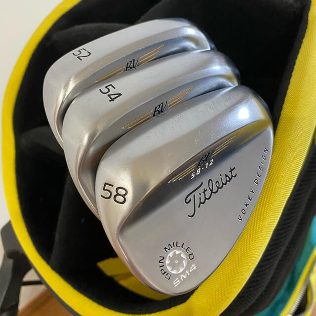 タイトリストVOKEY  SM8 オールブラック 52° 58°