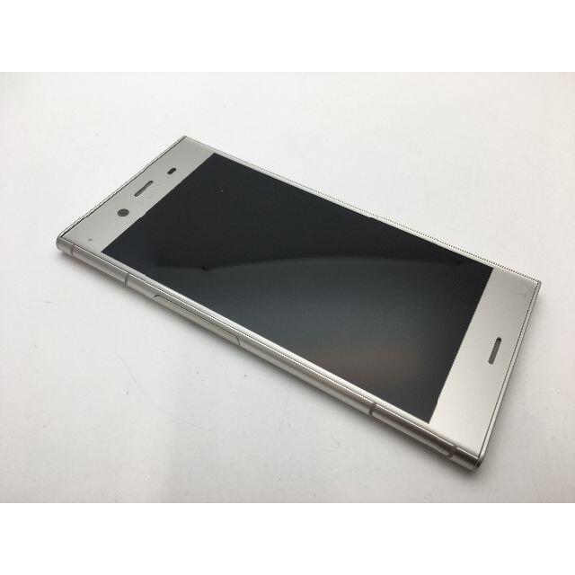 576 SIMフリー au XPERIA XZ1 SOV36 シルバー◆美品◆