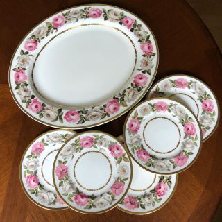 ロイヤルウースター(Royal Worcester)の【レア美品】ロイヤルウースター★ロイヤルガーデン★パーティセット(食器)