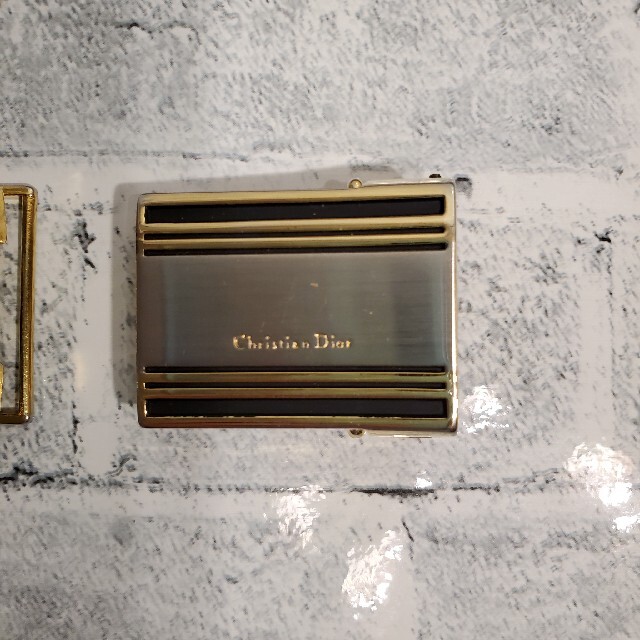 Christian Dior(クリスチャンディオール)のChristian Dior ディオール ベルト バックル ゴールド金具 メンズのファッション小物(ベルト)の商品写真