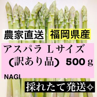 アスパラＬサイズ(訳あり品)即購入OKです(野菜)