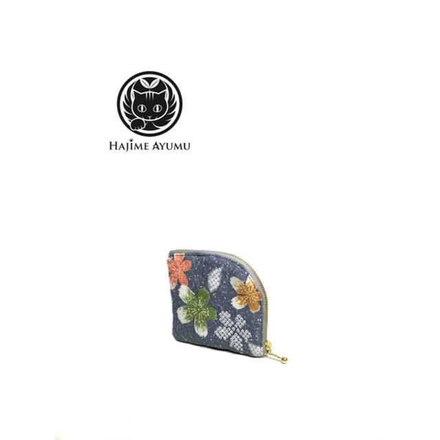 【現品限り‼︎】HAJIME AYUMU 高級和柄着物リメイクデザインL字財布 レディースのファッション小物(財布)の商品写真