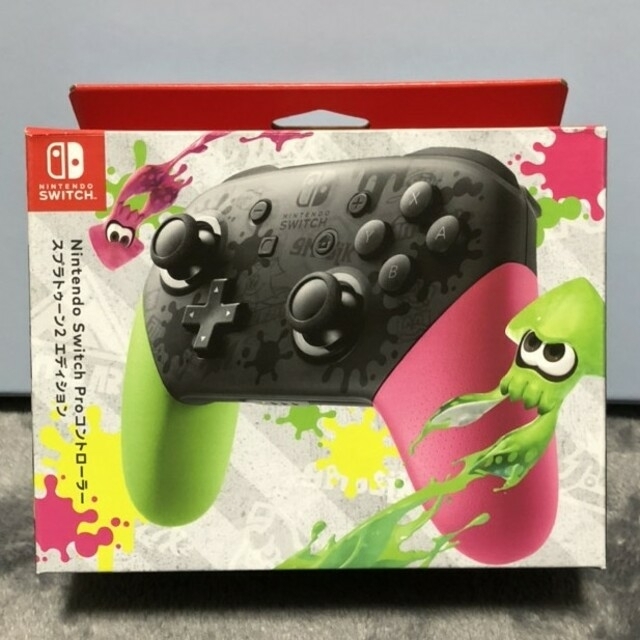 新品未開封品　ニンテンドースイッチ　プロコントローラー 　スプラトゥーン2あつまれどうぶつの森