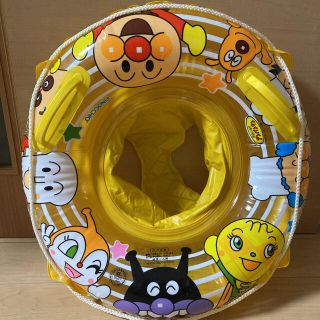 アンパンマン(アンパンマン)のアンパンマン 足入れ 浮き輪 うきわ 55cm 1〜3才 幼児用(マリン/スイミング)